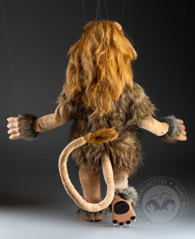 Feiger Löwe – Marionette aus dem Film „Der Zauberer von Oz“