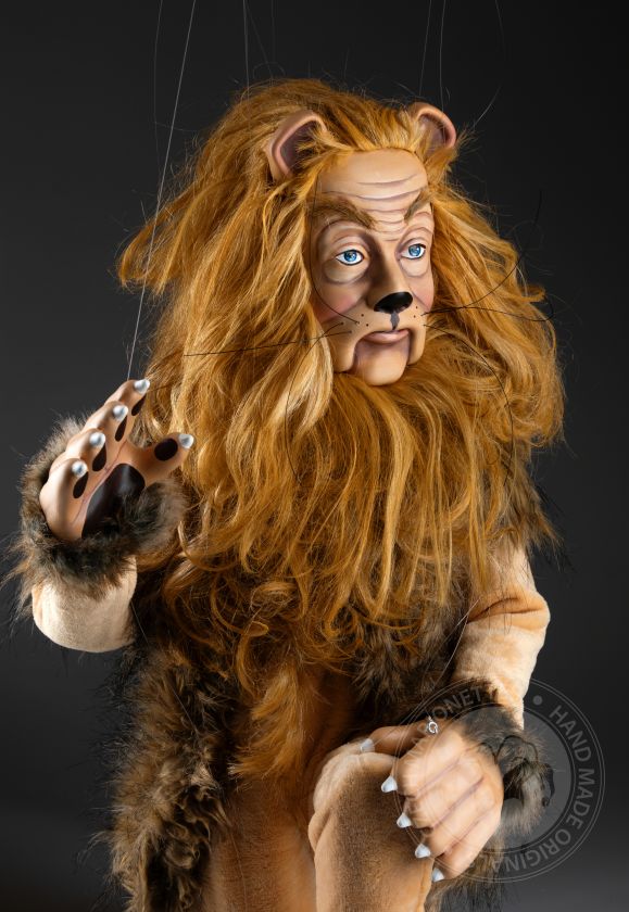 Cowardly Lion - Marionette from the movie ''Wizard of Oz''