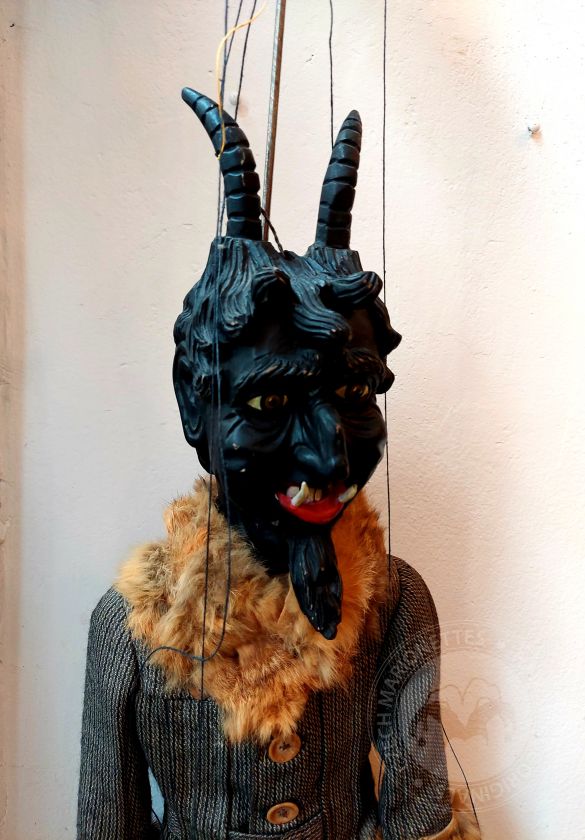 Devil - antique marionette