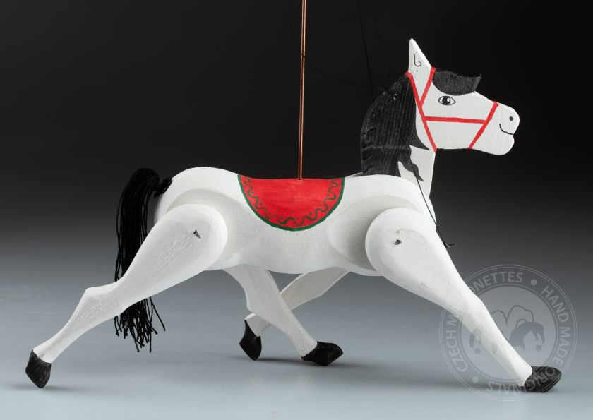 Horse - Wooden Marionette Puppet