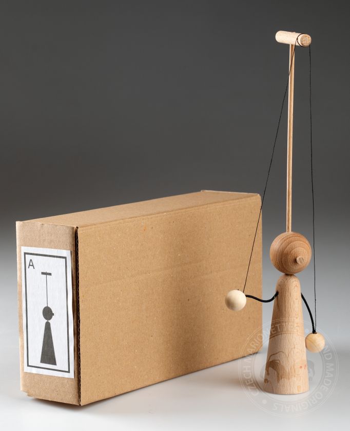 DIY - kit créatif - marionnette en bois simple