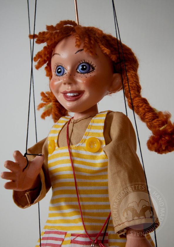 Marionette looking like Pippi Longstocking