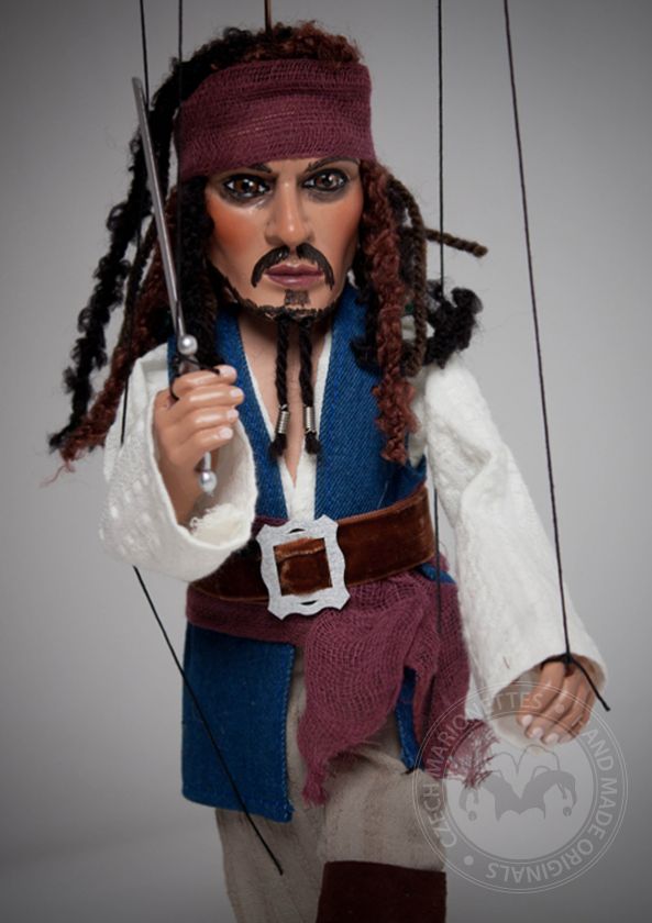 Marionetta del pirata Jack Sparrow