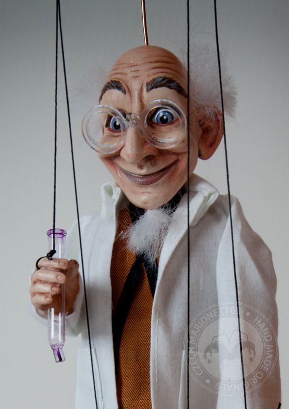 La Marionetta dello scienziato felice