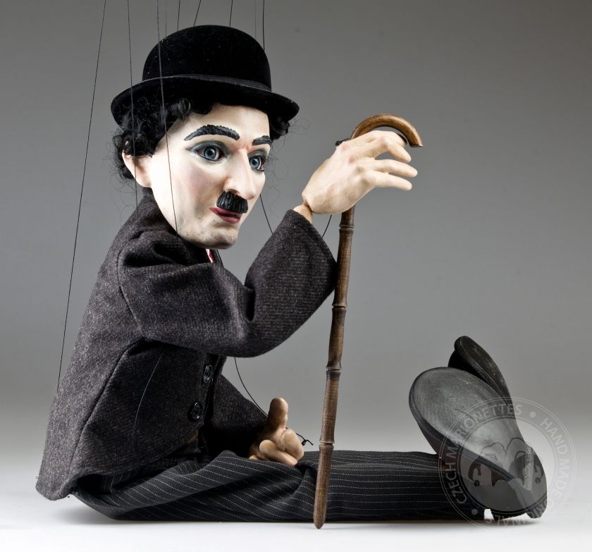 Great Charlie Chaplin – 28inches (70cm) hand-made marionette