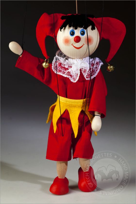 Red nose Jester Marionette