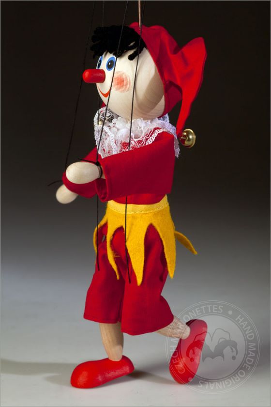 Red nose Jester Marionette