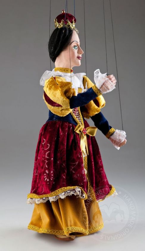 Queen Anezka Czech Marionette Puppet
