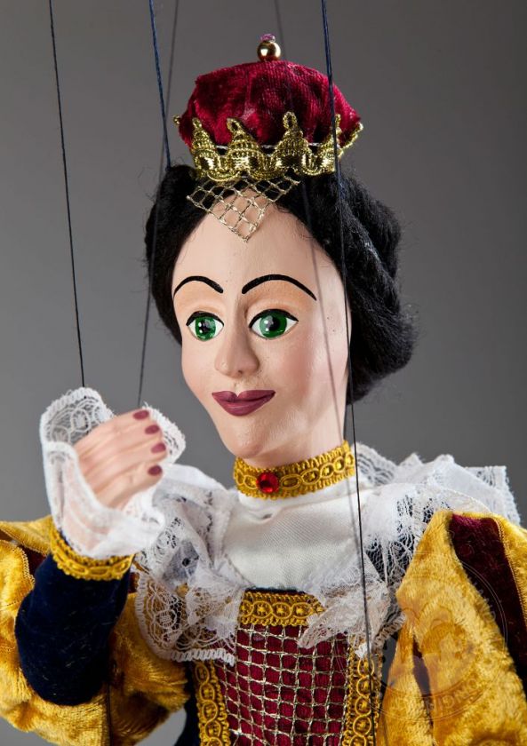 Queen Anezka Czech Marionette Puppet