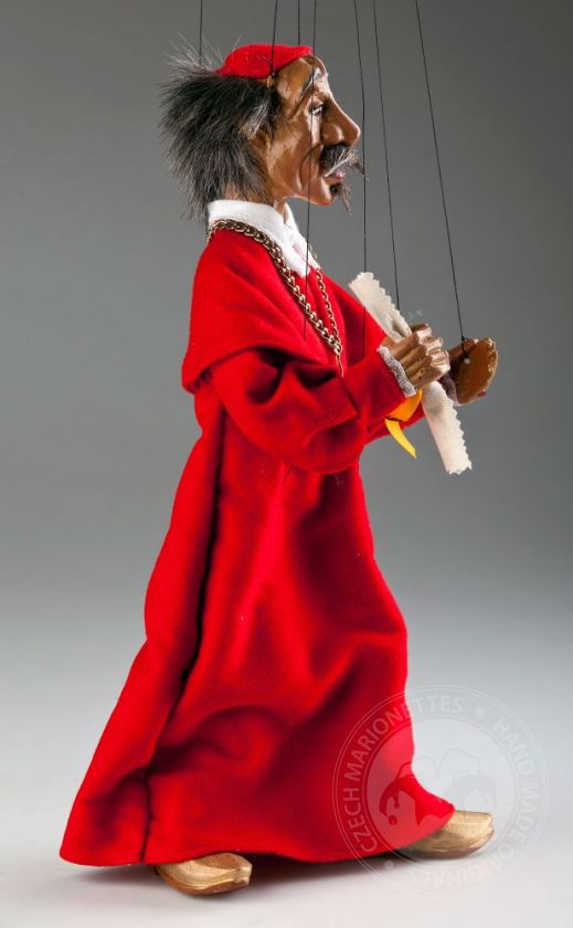 Cardinal Richelieu Czech Marionette Puppet