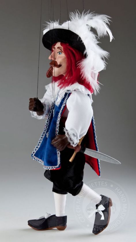 Musketeer Andre Czech Marionette Puppet