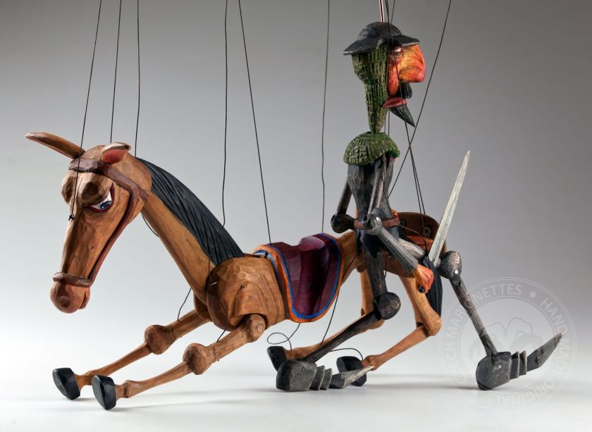 Don Quichotte Czech Marionette