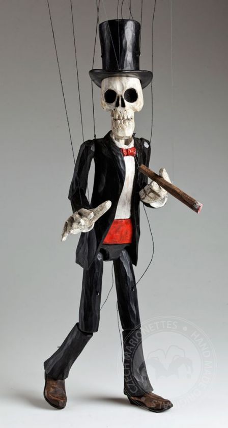 Gentleman Skeleton Marionette