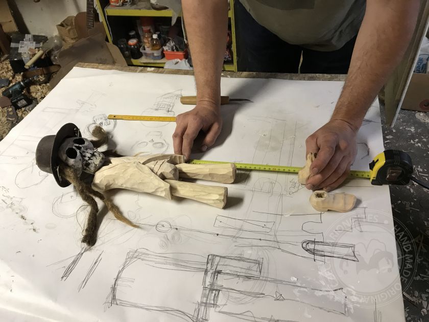 Arte dell'intaglio a mano delle marionette - Corso di 7 giorni