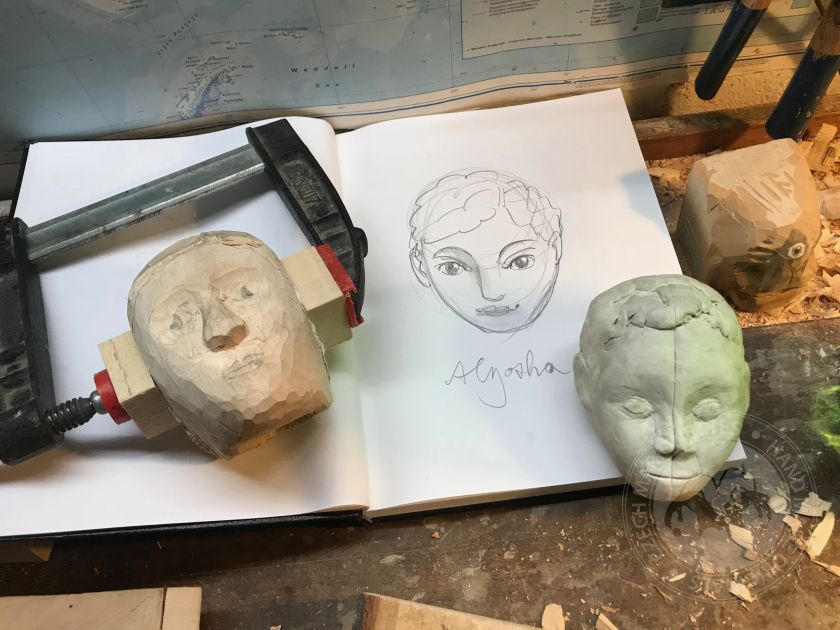 Art de la sculpture à la main de marionnettes - Août 2021, 2 au 8 - cours de 7 jours