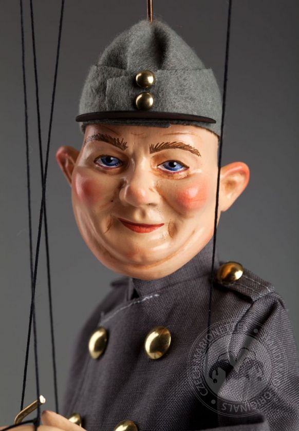 Soldat Švejk - marionnette facile à jouer