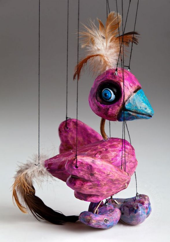 Bird Pinky Czech Marionette
