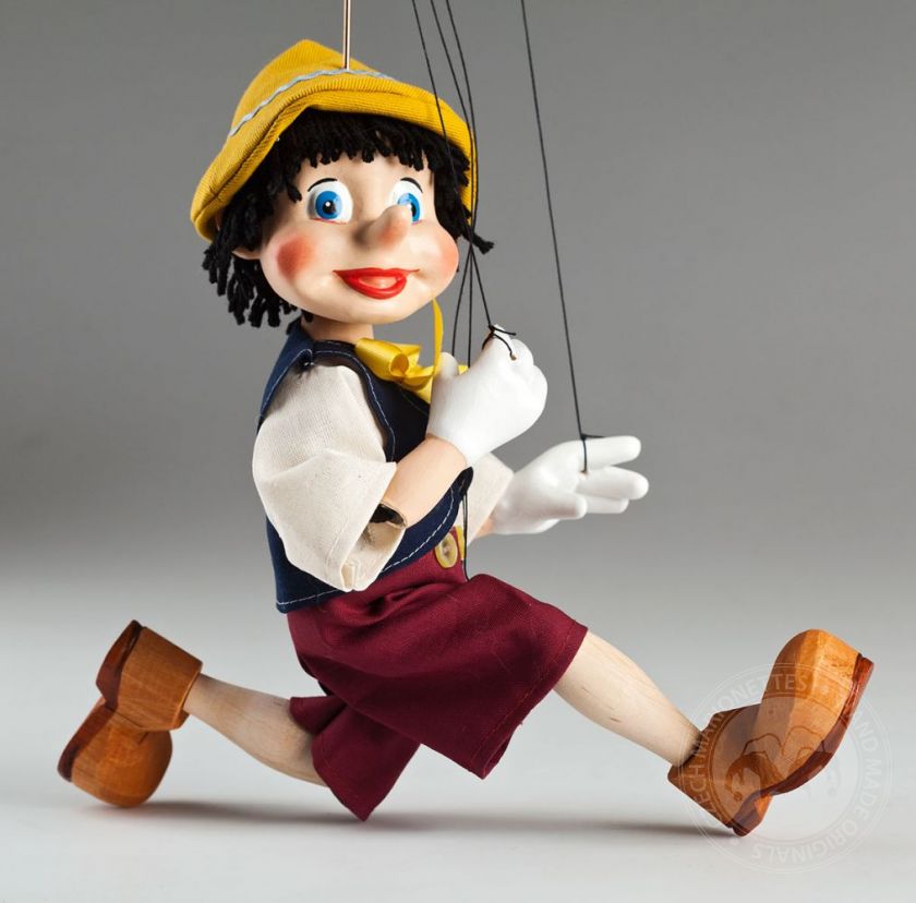 Young Pinocchio Marionette