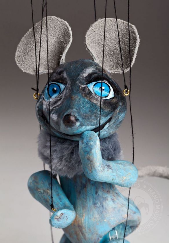 Mouse the Comedian Marionette