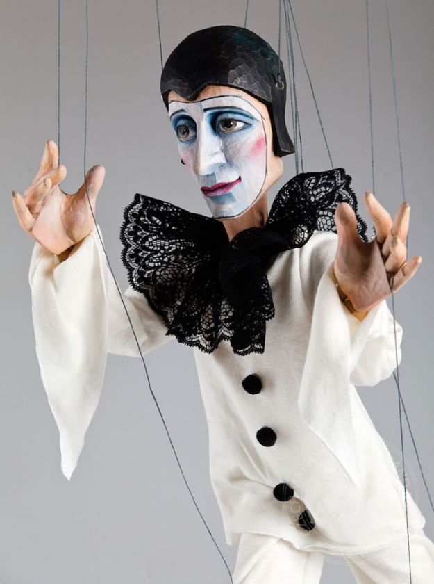 Melancholic Pierrot Marionette
