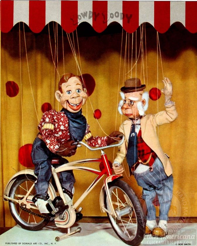Howdy Doody, Inspektor und Mister Bluster! Repliken berühmter Puppen aus dem 20. Jahrhundert