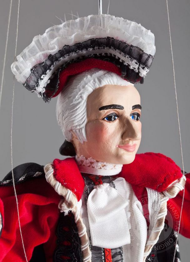Wolfgang Amadeus Mozart - marionnette du compositeur mondial