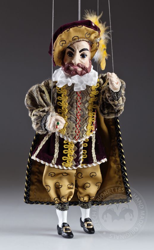 King Rudolf - une marionnette de conte de fées