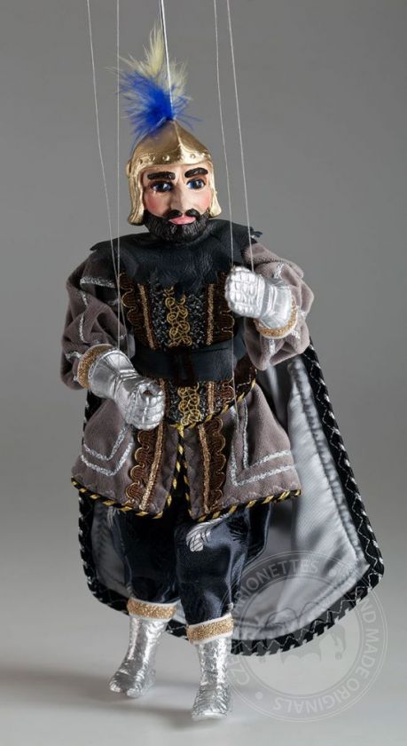 The Lonely Knight - a string puppet like from a fairy tale