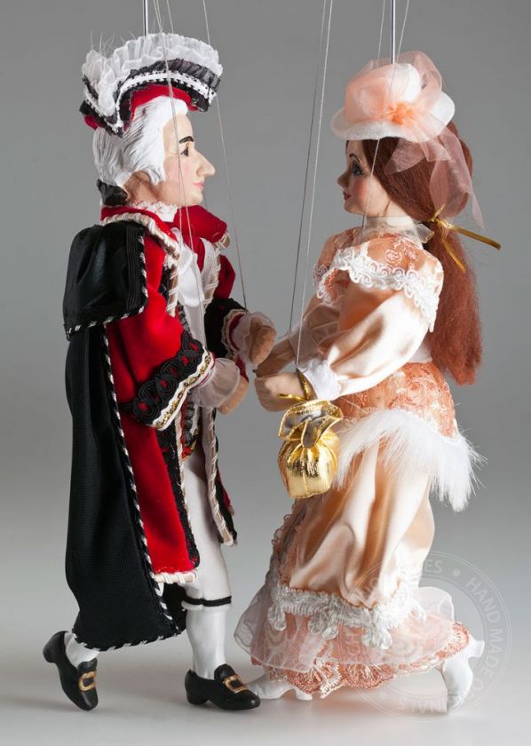 Baroque Couple Marionettes