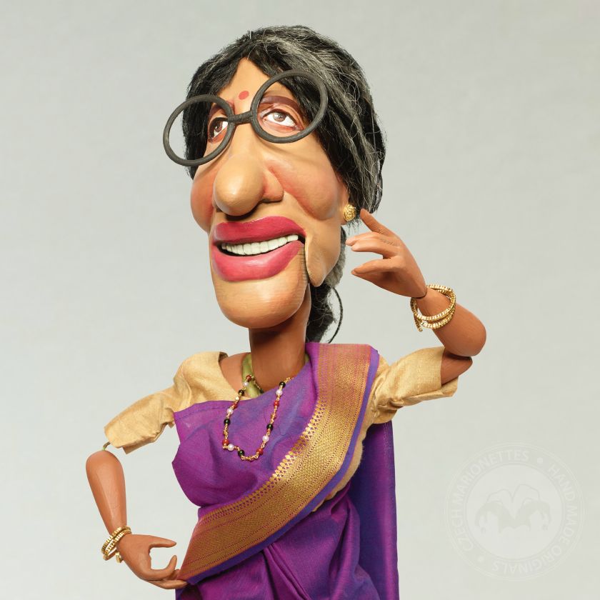 Amitabh Bachchan Marionettes made for Indian advertising