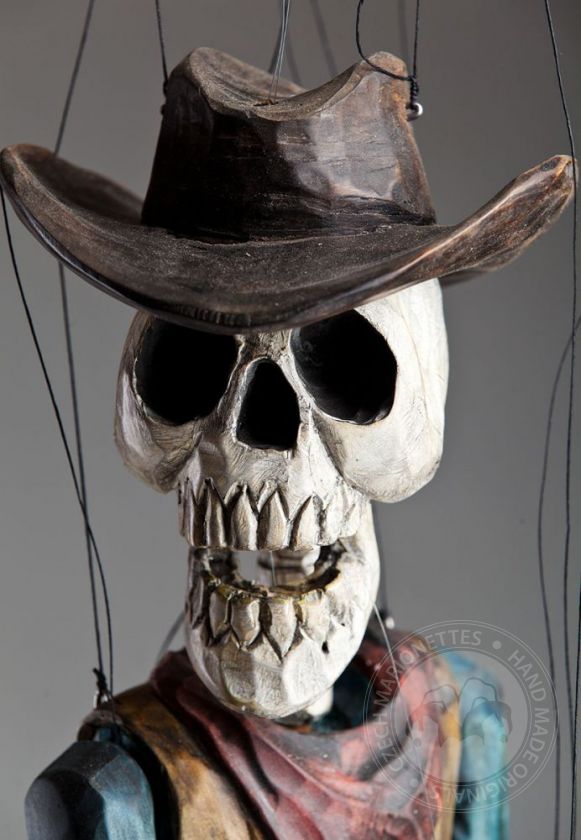 Tote Cowboy Marionette