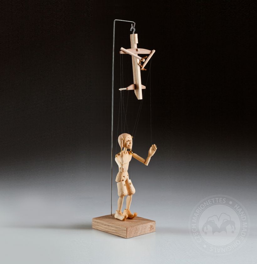 The smallest Jester marionette in the world - Jester