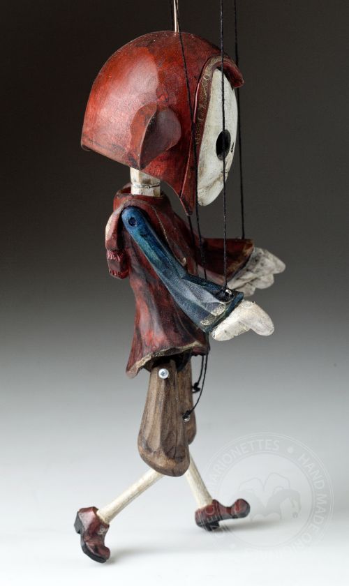 Superstar Skeleton Jester - Eine Holzpuppe mit einem originellen Look