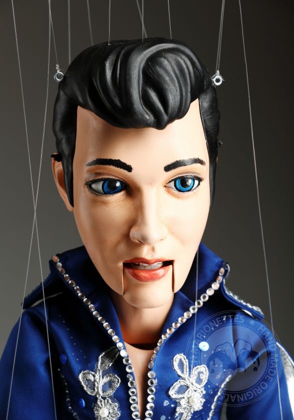 Elvis Presley - Marionette für Straßenperformance