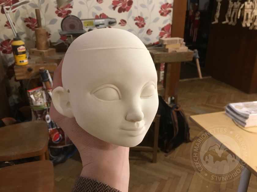 Impression 3D d'une tête et d'un corps de 40 cm