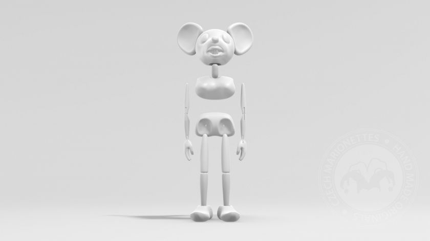 Dancing mouse marionette