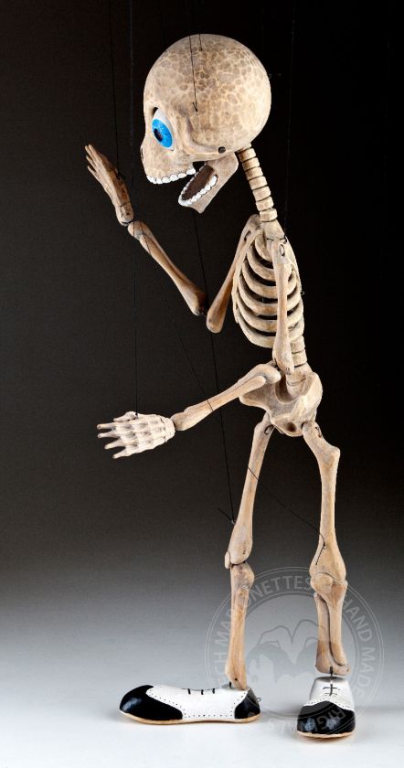 Special unique skeleton carved by Aleš