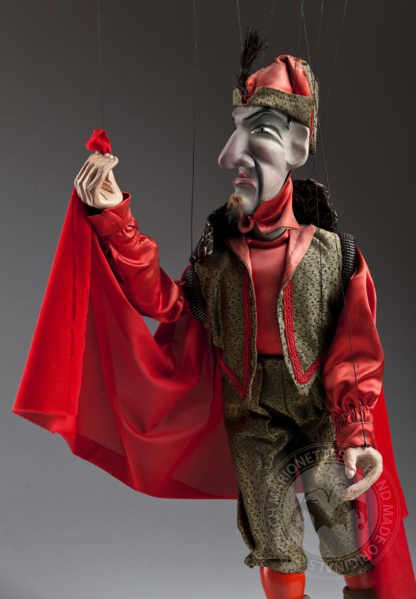 Antique marionette of a Chinese merchant
