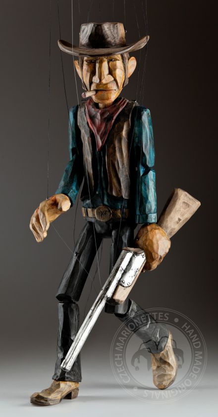 Butch Cassidy (USA) - Cowboy-Marionette