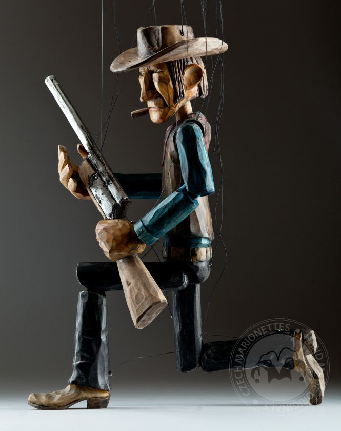 Butch Cassidy (USA) - marionnette de cow-boy