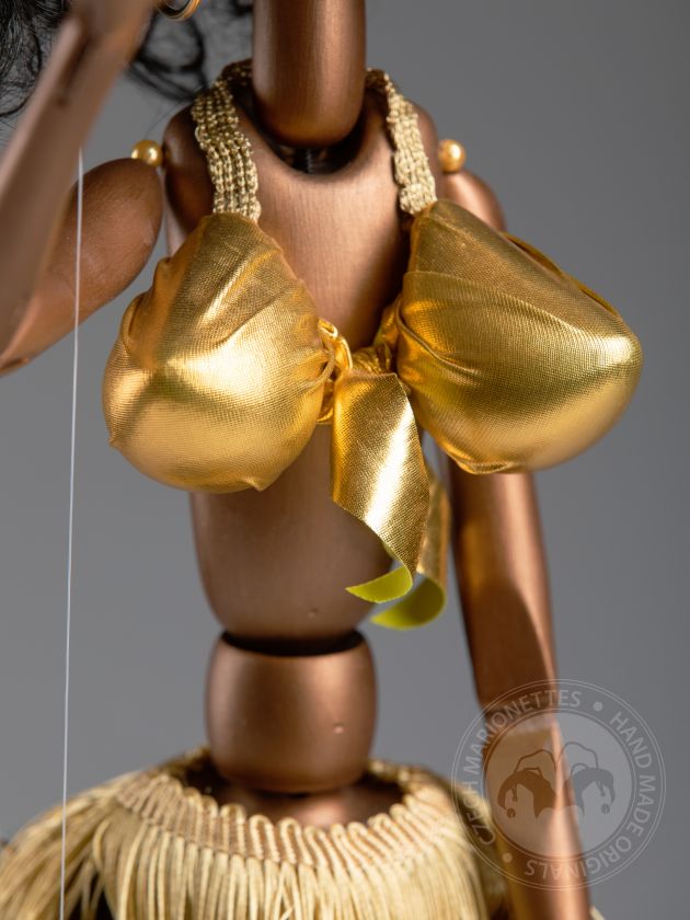 Ballerina Africana - marionetta per lo spettacolo - edizione limitata 50 pezzi