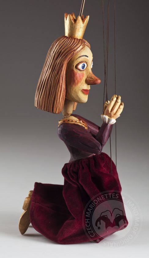 Prinzessin - Holz Marionette