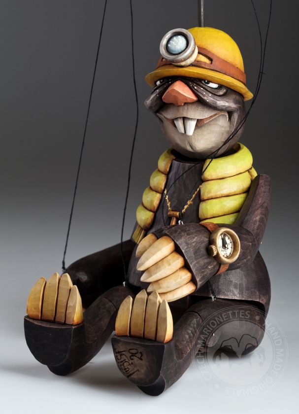 Mole as a marionette of miner