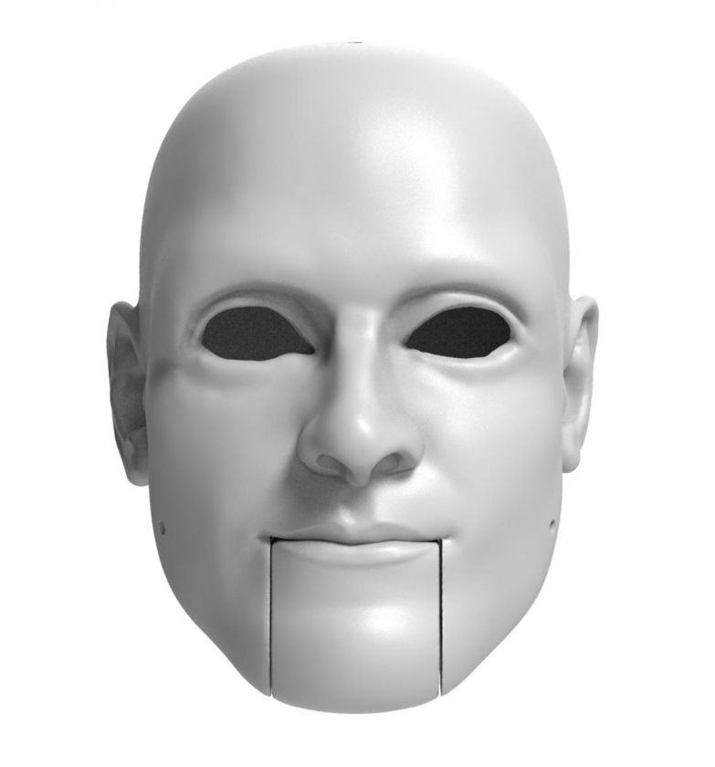 3D Modèle de tête d'un héros pour l'impression 3D