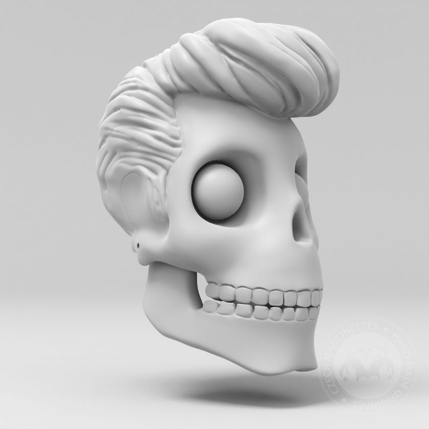 Elvis Presley - Model für den 3D-Druck 180 mm