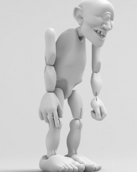 Cyclops Puppet - model for 3D printing