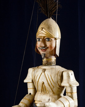 Knight - antique marionette