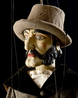 Gamekeeper - antique marionette