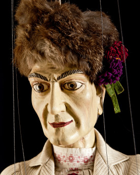 Farmer Peasant - antique marionette