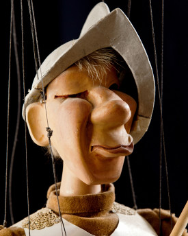 Guard - antique marionette